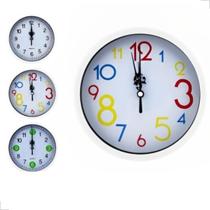 Relógio De Parede Silencioso Contínuo Decorativo Redondo - CLINK