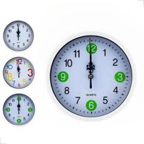 Relógio De Parede Silencioso Contínuo Decorativo Redondo - CLINK