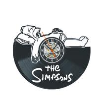 Relógio de parede Simpsons Anime Vinyl Record 30x30cm Relógio de parede Simpsons Anime Vinyl Record 30x30cm