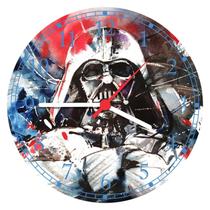 Relógio De Parede Star wars Darth Vader Cinema Clássicos Decorar Geek