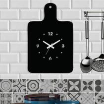 Relógio De Parede Tábua De Corte Cozinha Relógio De Parede Tábua De Corte Cozinha