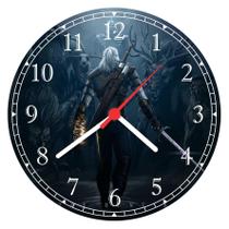 Relógio De Parede The Witcher Games Jogos Gg 50 Cm 01