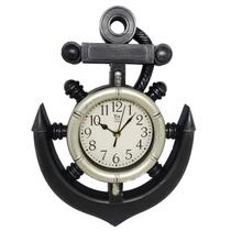 Relógio De Parede Timão Ancora Decoração Retro Marinheiro - Gici Decor