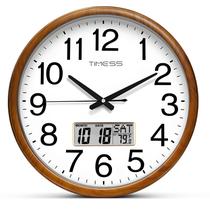 Relógio de parede TIMESS Classic Wood Style 28 cm com calendário perpétuo