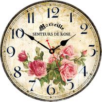 Relógio de parede Toudorp Home 35cm Silent Non-Ticking Quartz Relógio de parede Toudorp Home 35cm Silent Non-Ticking Quartz