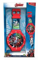 Relógio De Parede Vingadores Avengers 47cm Dtc