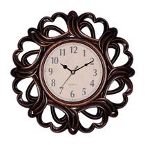 Relógio de parede vintage, estilo europeu, decoração criativa de 10 polegadas Relógio de parede vintage, estilo europeu, decoração criativa de 10 polegadas