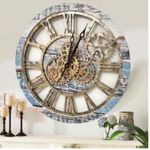 Relógio de Parede Vintage ImprovingLife The Gears Clock - 60cm