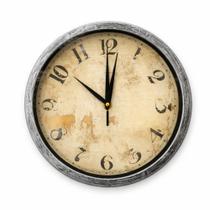 Relógio de Parede Vintage Retro 25cm - Estilo Envelhecido e Elegância Decorativa Relógio de Parede Vintage Retro 25cm - Estilo Envelhecido e Elegância Decorativa