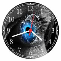Relógio De Parede Visão Olhos Oftalmologia Medicina