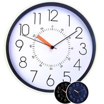 Relógio de Parede Wincy Silencioso Moderno Enfeite Decorativo Casa Escritório Sala Luxo Redondo Azul Branco PretoPDA02091