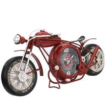 Relógio de parede YOUKI Metal Motorcycle Red 43 x 4 x 19 cm
