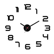 Relógio De Paredes Decorativo Silencioso Números Gigantes - Intempo Design