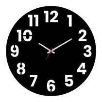 relógio de paredes redondo 40cm diametro numeros grandes e pequenos silencioso relógio de paredes redondo 40cm diametro numeros grandes e pequenos silencioso