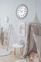 Relógio De Paredes Tipo Desenho, Modelo Infantil Silencioso