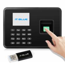 Relógio De Ponto Biométrico Digital Senha Control Id Eletrônico Com Pendrive