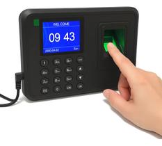 Relógio de Ponto Biométrico Modelo T41H Leitura Ultra Rápida Plugandplay 1000 Usuários 100000 Registros USB Bivolt Resistente à Poeira IP54