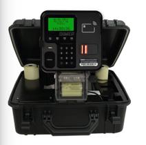 Relógio de ponto completo com mala e bobinas