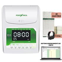 Relogio De Ponto Digital Homologado + Sistema Ponto + Nf Relogio De Ponto Digital Homologado + Sistema Ponto + Nf