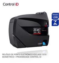 Relógio de Ponto Eletrônico iDClass 1510 Biométrico + Prox Control iD
