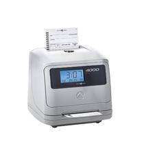Relógio de ponto: Pyramid Time Systems, modelo 4000, totalização automática