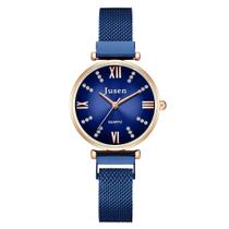 Relógio de pulseira casual feminino Quartz Mesh Belt Band Relógios de pulso de moda