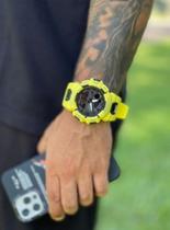 Relógio De Pulseira De Borracha Digital Esportivo Eletrônico Com Cronômetro Branco