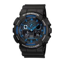 Relógio De Pulso Anadigi Ga-100-1a2dr - G-shock - Casio G-Shock