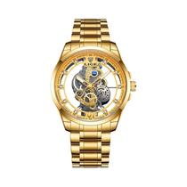 Relógio De Pulso Automático De Luxo Para Homens LIGE Relógio De Presente Retro Fashion Relógio De Pulso Automático De Luxo Para Homens LIGE Relógio De Presente Retro Fashion