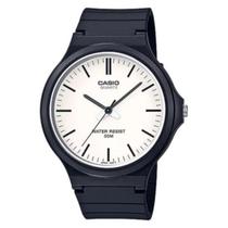 Relógio de Pulso Casio Clássico Analógico Masculino Preto MW-240-7EVDF Relógio de Pulso Casio Clássico Analógico Masculino Preto MW-240-7EVDF