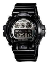 Relógio de Pulso Casio G-Shock Masculino Digital Preto Esportivo Redondo 200 Metros Original DW-6900NB-1DR