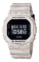 Relógio de Pulso Casio G-Shock Unissex Digital Marmorizado Estiloso Resistente á Choques 200 Metros DW-5600WM-5DR