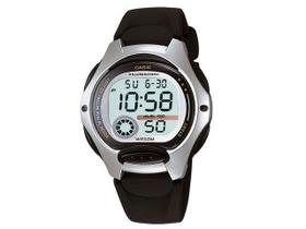 Relógio de Pulso Casio Infantil Digital Cinza Esportivo Pequeno Luz Led 50 Metro Original LW-200-1AVDF