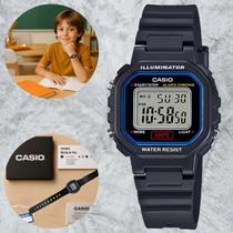 Relógio de Pulso Casio Infantil Digital Meninos Meninas Quadrado Resistente Àgua Alarme Calendário Cronometro Standard Preto LA-20WH-1CDF Relógio de Pulso Casio Infantil Digital Meninos Meninas Quadrado Resistente Àgua Alarme Calendário Cronometro Standard Preto LA-20WH-1CDF