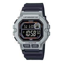 Relógio de Pulso Casio Masculino Esportivo Digital Prova Dagua Prata WS-1400H-1BVDF