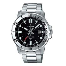 Relógio de Pulso Casio Masculino Prata Calendário MTP-VD01D-1EVUDF