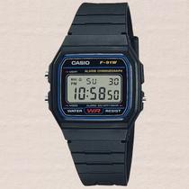Relógio de Pulso Casio Unissex Digital Vintage F91W1DG Clássico, Leve e Resistente à Água Relógio de Pulso Casio Unissex Digital Vintage F91W1DG Clássico, Leve e Resistente à Água