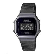 Relógio De Pulso Casio Unissex Quartzo - A168Wemb-1B Preto