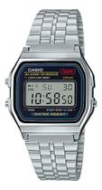 Relógio De Pulso Casio Vintage A159 Wa Com Corpo Prateado