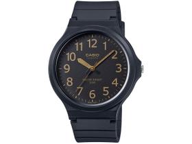 Relógio de Pulso Casio Vintage Unissex Masculino Feminino Classico Analógico Preto Prova Dágua MW-240 -1B2VDF