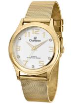 Relógio De Pulso Champion Caixa 39 MM Série Ouro CN29007H Dourado Pulseira 190x20x2,5MM