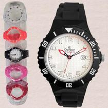 Relógio de Pulso Champion Troca Pulseira Feminino Masculino Analógico Esportivo CP30119X - C Relógio de Pulso Champion Troca Pulseira Feminino Masculino Analógico Esportivo CP30119X - C