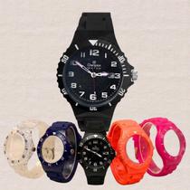 Relógio de Pulso Champion Troca Pulseira Feminino Masculino Analógico Esportivo CP30119X - G