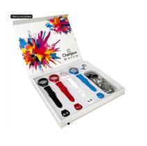 Relógio De Pulso Champion Troca Pulseira Unisex Cp31001f