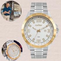 Relógio de Pulso Condor Civic Masculino Prova D Água 50M Casual Analógico Aço Inóx Misto Prata Dourado COPC32CL/4K Relógio de Pulso Condor Civic Masculino Prova D Água 50M Casual Analógico Aço Inóx Misto Prata Dourado COPC32CL/4K