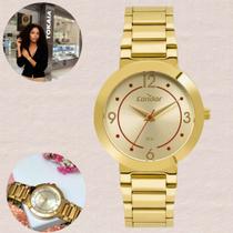 Relógio de Pulso Condor Feminino Analogico Resistente Água 30M Dourado COPC21AEDC/4D Relógio de Pulso Condor Feminino Analogico Resistente Água 30M Dourado COPC21AEDC/4D