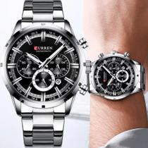 Relógio De Pulso Curren 8355 Luxo Homens Clássicos Quartzo