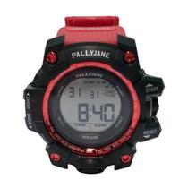 Relógio de Pulso Digital Esportivo Masculino A Prova D'Água Formato 12h 24h Com Alarme Cronômetro Temporizador Led