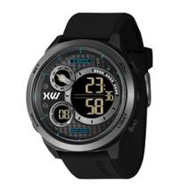 Relógio de Pulso Digital Masculino Esportivo Preto/Cinza XMPPD665 PXPX - X Watch