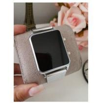 Relógio de Pulso Esportivo Masculino Feminino Unissex Digital Led Emburrachado Casual Relógio de Pulso Esportivo Masculino Feminino Unissex Digital Led Emburrachado Casual